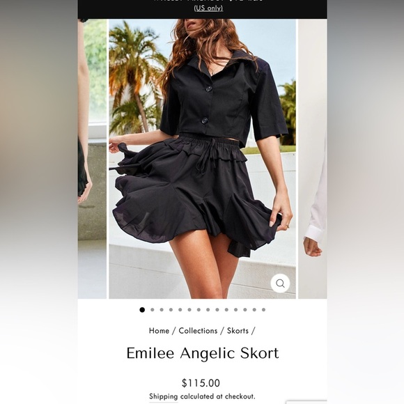 Storets Emilee Angelic Skort - Picture 1 of 7